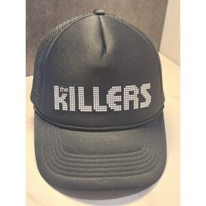 The Killers Band Trucker Hat Black Mesh Snapback Cap